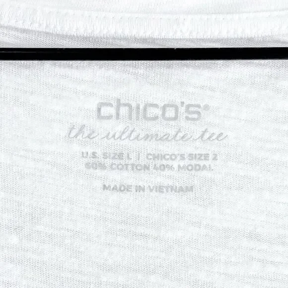 Chico's everyday tee. - Picture 5 of 7